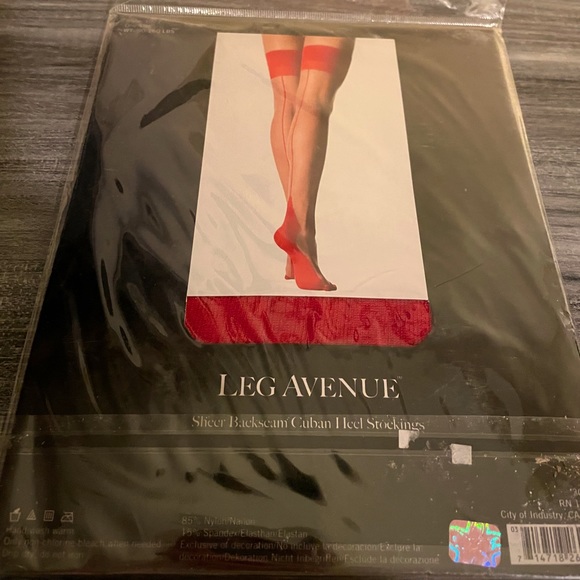 Brand new, Leg Avenue 2-tone thigh-high stockings